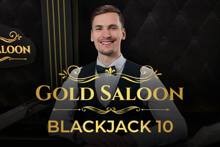 Gold Saloon Blackjack 10